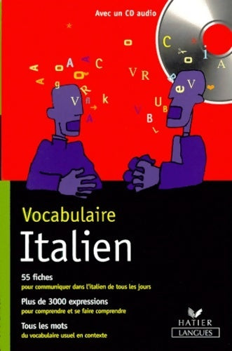 Vocabulaire italien (+ CD audio) - Georges Ulysse -  Langues - Livre