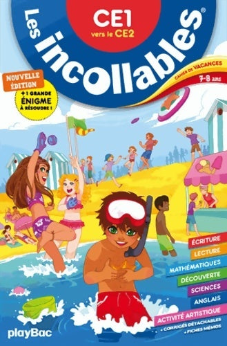 Cahier de vacances du CE1 au CE2 incollables - Play Bac -  Les incollables - Livre