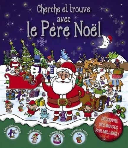 Cherche et trouve avec le père Noël - Igloo Books -  Kimane editions - Livre