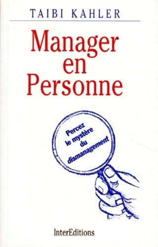 Manager en personne - Kahler -  Dunod GF - Livre