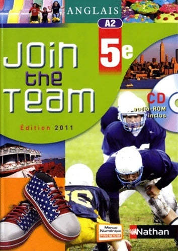 Anglais - join the team 5e - Collectif -  Join the team - Livre