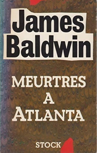 Meurtres à atlanta - James Baldwin -  Stock GF - Livre