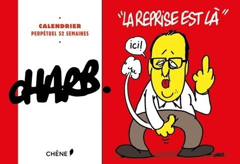 Calendrier 52 semaines charb - Charb -  Papier cadeau - Livre