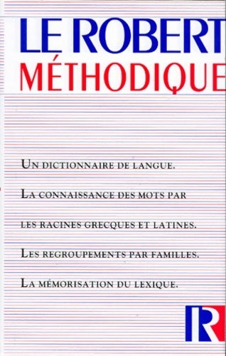 Le robert methodique. Dictionnaire méthodique du français actuel - Collectif -  Le Robert GF - Livre