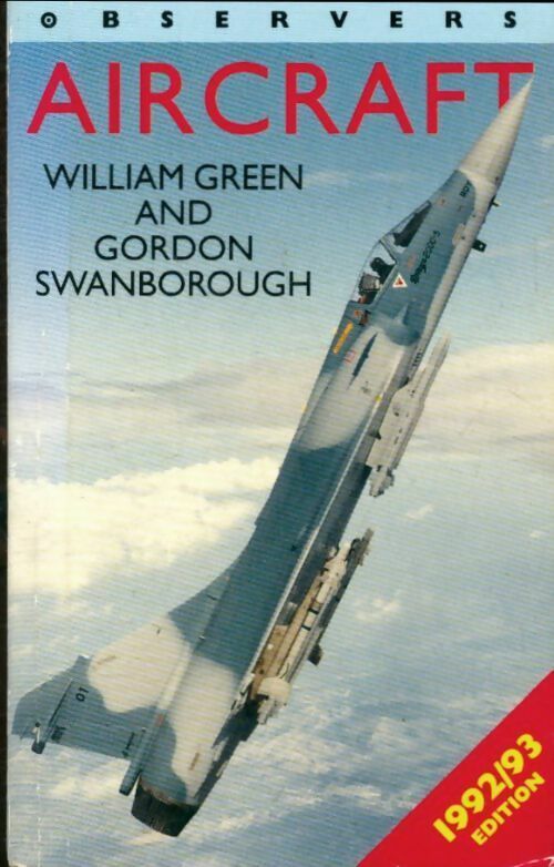 Observer's aircraft 1992-1993 - William Green -  The observer's book - Livre