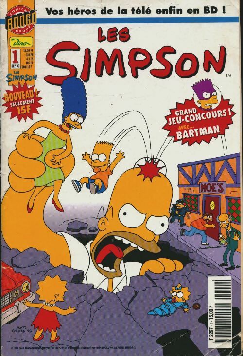 Les Simpson n°1 - Collectif -  Les Simpson - Livre