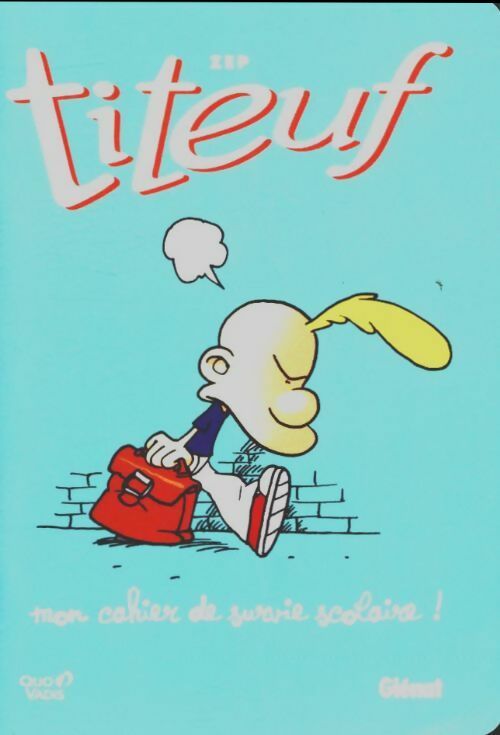 Titeuf : Mon cahier de survie scolaire - Zep -  Glénat poche - Livre