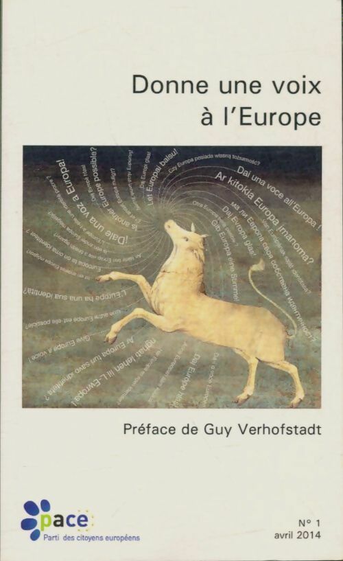 Donne une voix à l'Europe - Collectif -  Pace - Livre