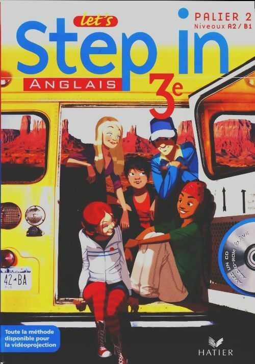 Let's step in anglais 3e palier 2 - Collectif -  Hatier GF - Livre