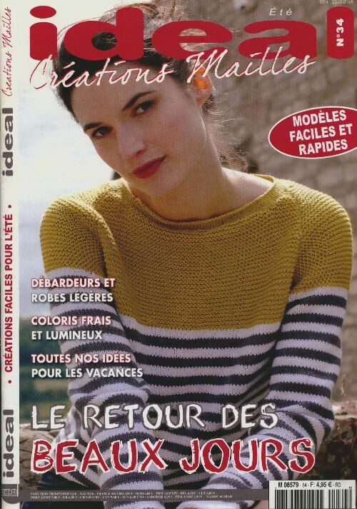 Ideal Créations Mailles n°34 : Le retour des beaux jours - Collectif -  Ideal Créations Mailles - Livre