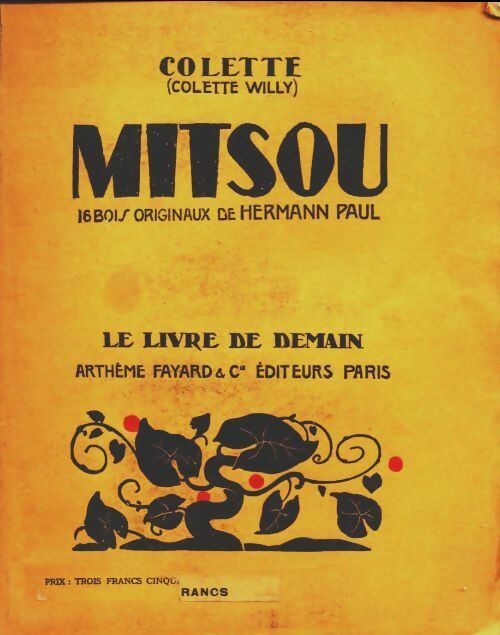 Mitsou - Colette -  Le livre de demain - Livre