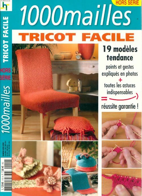 1000 mailles Tricot facile Hors-série n°110 : 19 modèles tendance - Collectif -  1000 mailles Tricot facile Hors-série - Livre