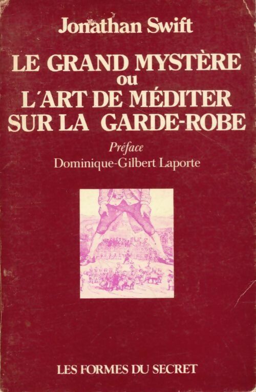 Pierre et Cassinus - Jonathan Swift -  Les formes du secret GF - Livre