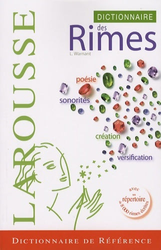 Dictionnaire des rimes - Léon Warnant -  Références - Livre