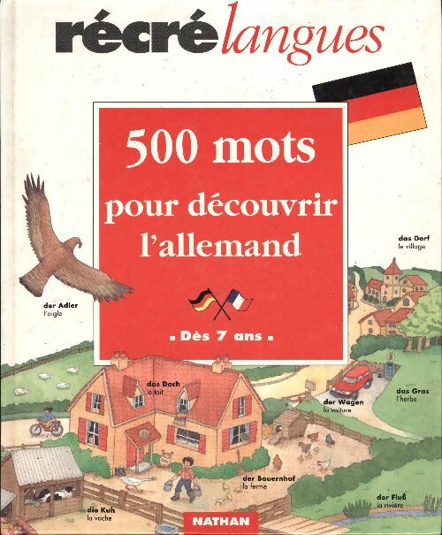 500 mots pour découvrir l'allemand - John Grisewood -  Récré langues - Livre