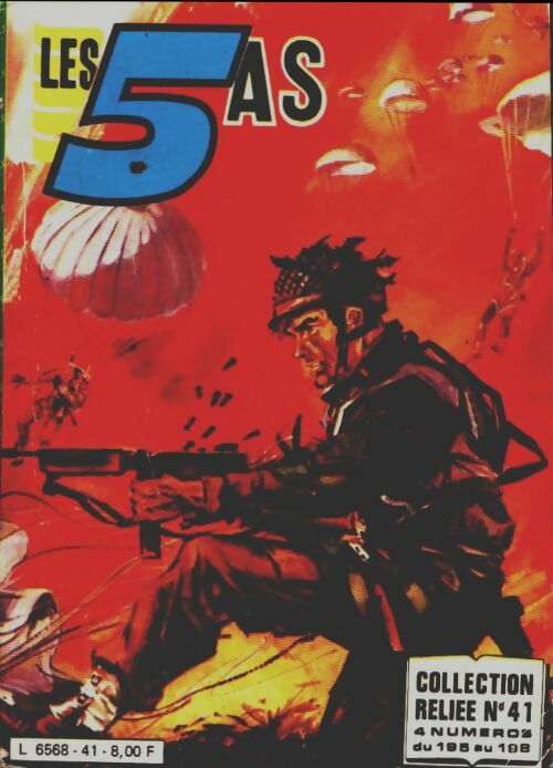 Les 5 as relié n°41 - Collectif -  Les 5 as relié - Livre