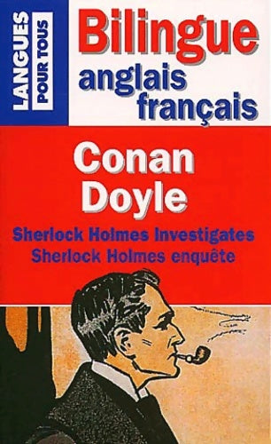Sherlock Holmes enquête / Sherlock Holmes investigates - Arthur Conan Doyle -  Pocket - Livre