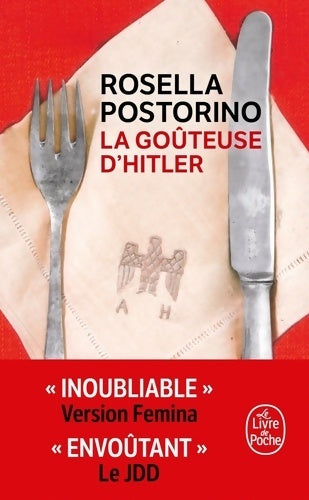 La goûteuse d'Hitler - Rosella Postorino -  Le Livre de Poche - Livre