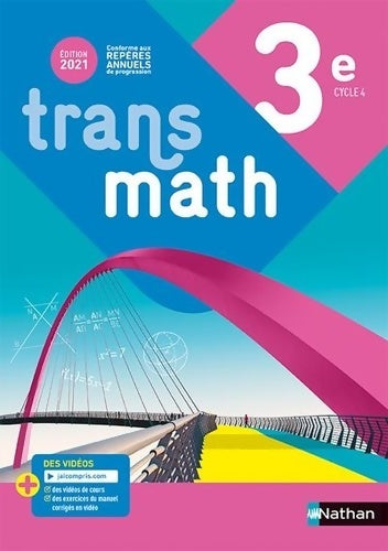 Transmath 3e - Collectif -  Transmath - Livre