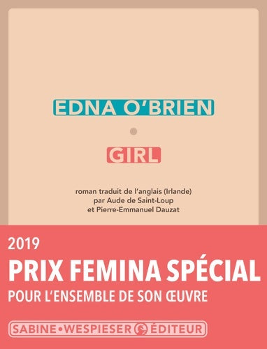 Girl - Edna O'Brien -  Wespieser GF - Livre