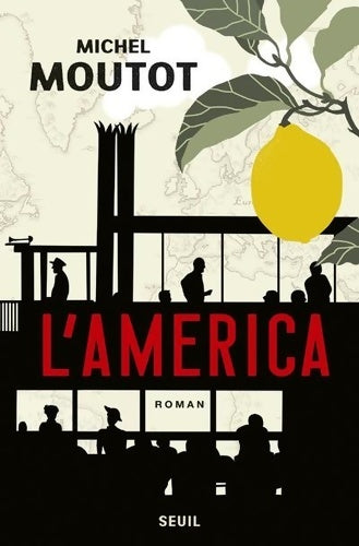 L'america - Michel Moutot -  Cadre rouge - Livre