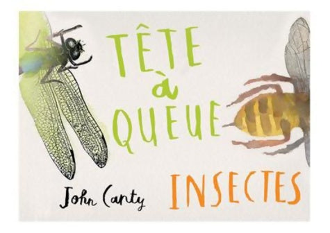 Tête à queue - insectes - John Canty -  Est-Ouest - Livre