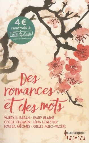 Des romances et des mots. Recueil de nouvelles - Valérie Baran -  HQN - Livre