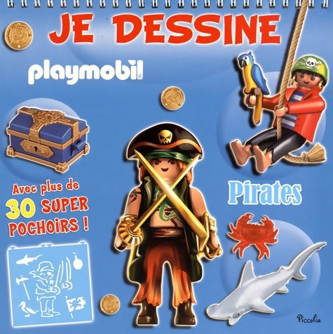 Pirates playmobil - Collectif -  Je dessine - Livre