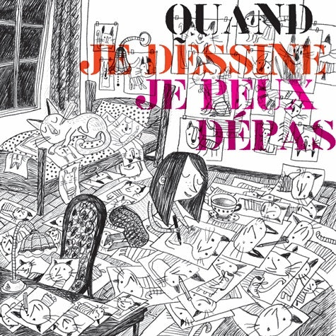 Quand je dessine je peux dépasser - Béatrice Alemagna -  Actes Sud Junior GF - Livre
