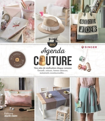 Agenda couture - Collectif -  Marie Claire GF - Livre