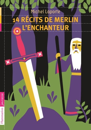 14 récits de Merlin l'enchanteur - Michel Laporte -  Flammarion jeunesse (2e série) - Livre