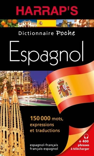 Harrap's Dictionnaire poche Espagnol - Collectif -  Harrap - Livre