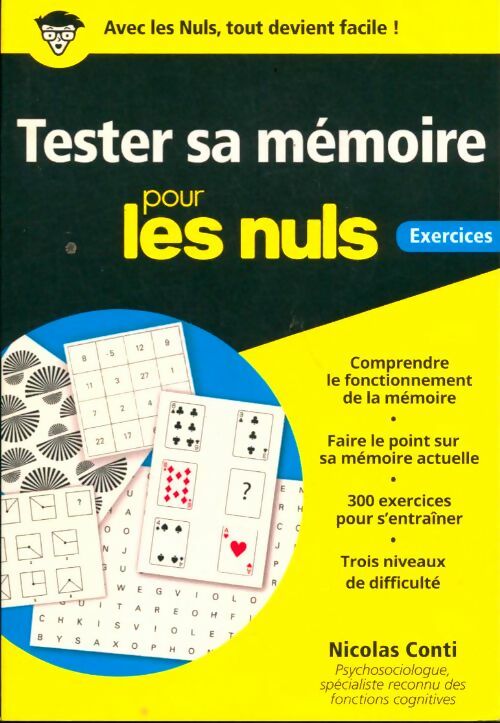 Tester sa mémoire pour les nuls - Nicolas Conti -  Pour les Nuls Poche - Livre