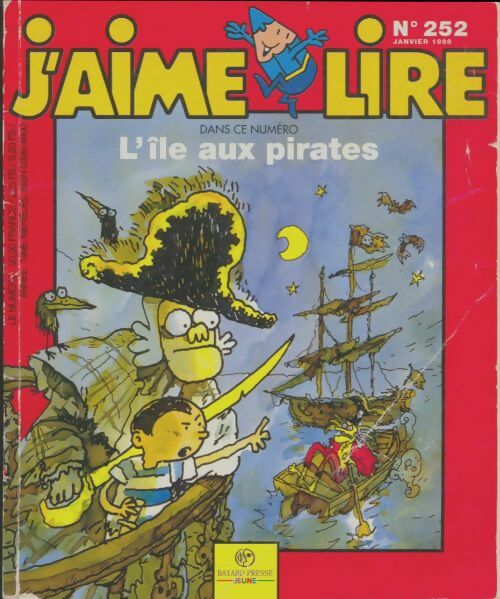 J'aime lire n°252 : L'île aux pirates - Collectif -  J'aime lire revue - Livre
