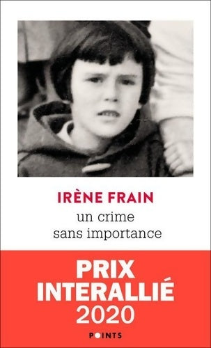 Un crime sans importance - Irène Frain -  Points - Livre