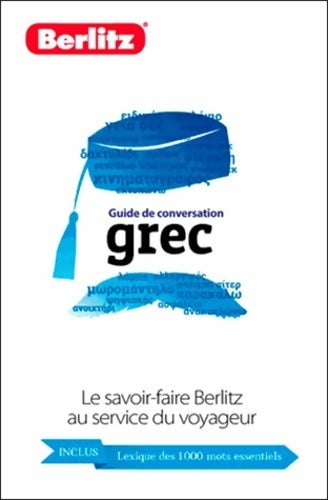 Grec. Guide de conversation + dico - Collectif -  Guide de conversation - Livre