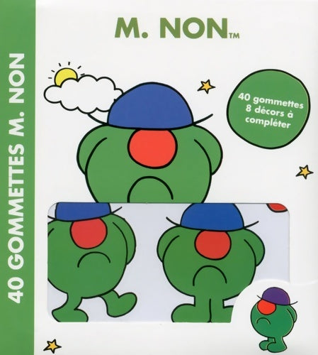 M. Non. 40 gommettes - Maximilien Mao -  40 gommettes - Livre