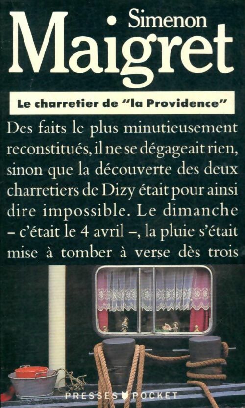 Le charretier de la providence - Georges Simenon -  Pocket - Livre