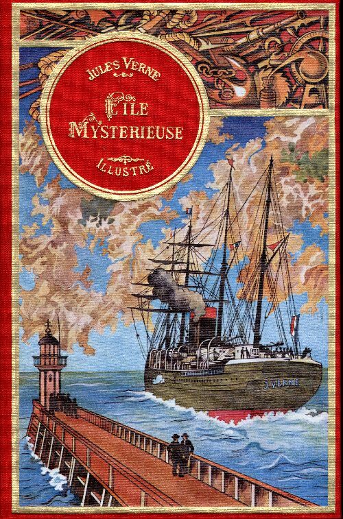 L'île mystérieuse Tome II - Jules Verne -  Les voyages extraordinaires - Livre