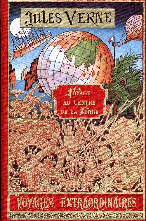 Voyage au centre de la terre - Jules Verne -  Les voyages extraordinaires - Livre