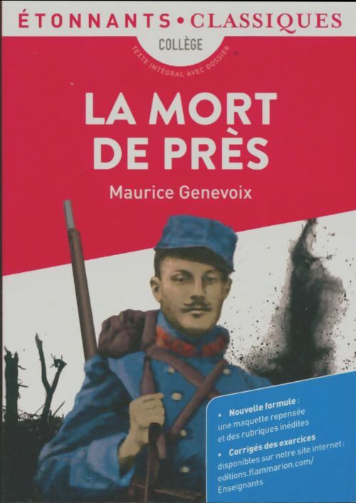 La mort de près - Maurice Genevoix -  Etonnants classiques - Livre