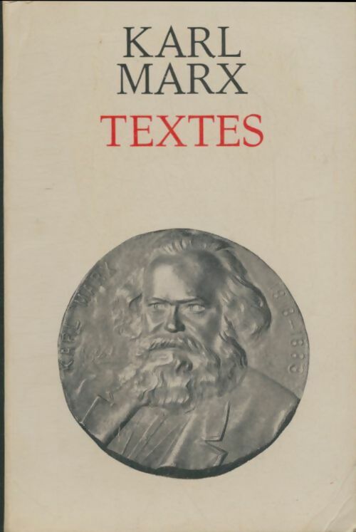 Textes - Karl Marx -  Poche sociales - Livre