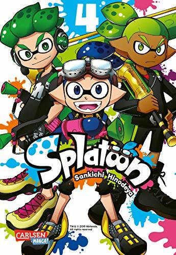 Splatoon 4 : Das nintendo-game als manga - Sankichi Hinodeya -  Carlsen - Livre