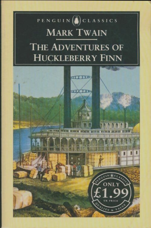 The adventures of Huckleberry Finn - Mark Twain -  Penguin classics - Livre