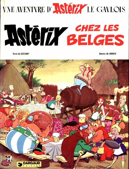 Astérix chez les Belges - René Goscinny -  Astérix - Livre