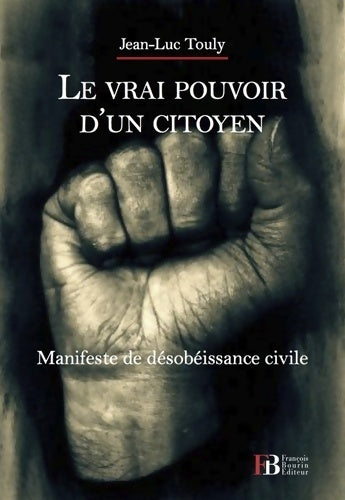 Le vrai pouvoir d'un citoyen. Manifeste de désobéissance civile - Jean-Luc Touly -  Bourin GF - Livre