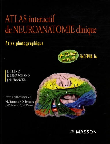 Atlas interactif de neuroanatomie clinique - Laurent Thines -  Masson GF - Livre