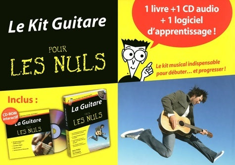 Le kit guitare pour les nuls (cd inclus) - Mark Phillips -  Pour les nuls - Livre