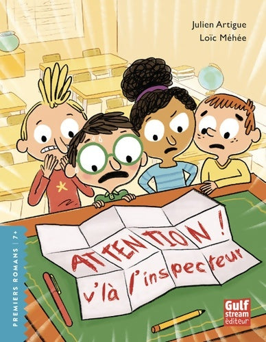 Attention ! v'là l'inspecteur - Julien Artigue -  Premiers romans - Livre