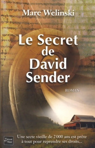 Le secret de David sender - Marc Welinski -  Fleuve GF - Livre